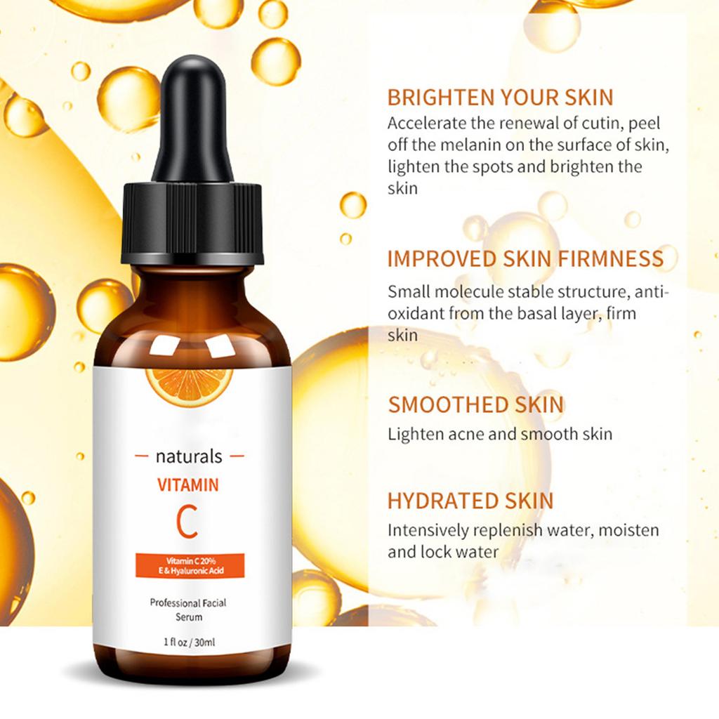 20% VC Solution, увлажняющий, укрепляющий крем для лица, удаление морщин, стянутость кожи, 30 мл