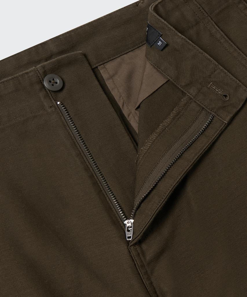 MUSINSA STANDARD Back Satin Officer Pants [Khaki Brown]