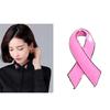 Значки Осведомленности о Раке Груди Маленькие Ленточки Значки на Лацкан Металлическая Брошь Значки Ленточки Надежды Подарок для Девочек Женщин Мужчин Одежда