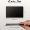 300 pcs/set 0.2mm Thickness Aluminium Business Card  CNC Laser Engraving Machine