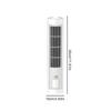Вентилятор Tower без лопастей с зарядкой через USB 1200 мАч, тихий вентилятор охлаждения, мини-вертикальный кондиционер, напольный без лопастей, охладитель воздуха