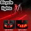 Safety Warning Bicycle Rear Light Super Bright LED Night Light Cycling Taillight  Bike Accessories