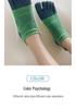 Унисекс пятипалые носки для бега Coolmax Lycra с защитой от запаха