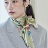 ANA MAISON Garden City Silk Long Petite Scarf [PML-1398]