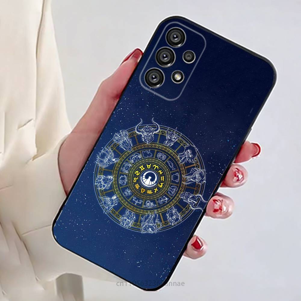 S-Saint Seiya Knights Zodiac Phone Case for Samsung Galaxy A73,23,53,33,14,24,13,72,22,52,32,54,A34 Soft Cover