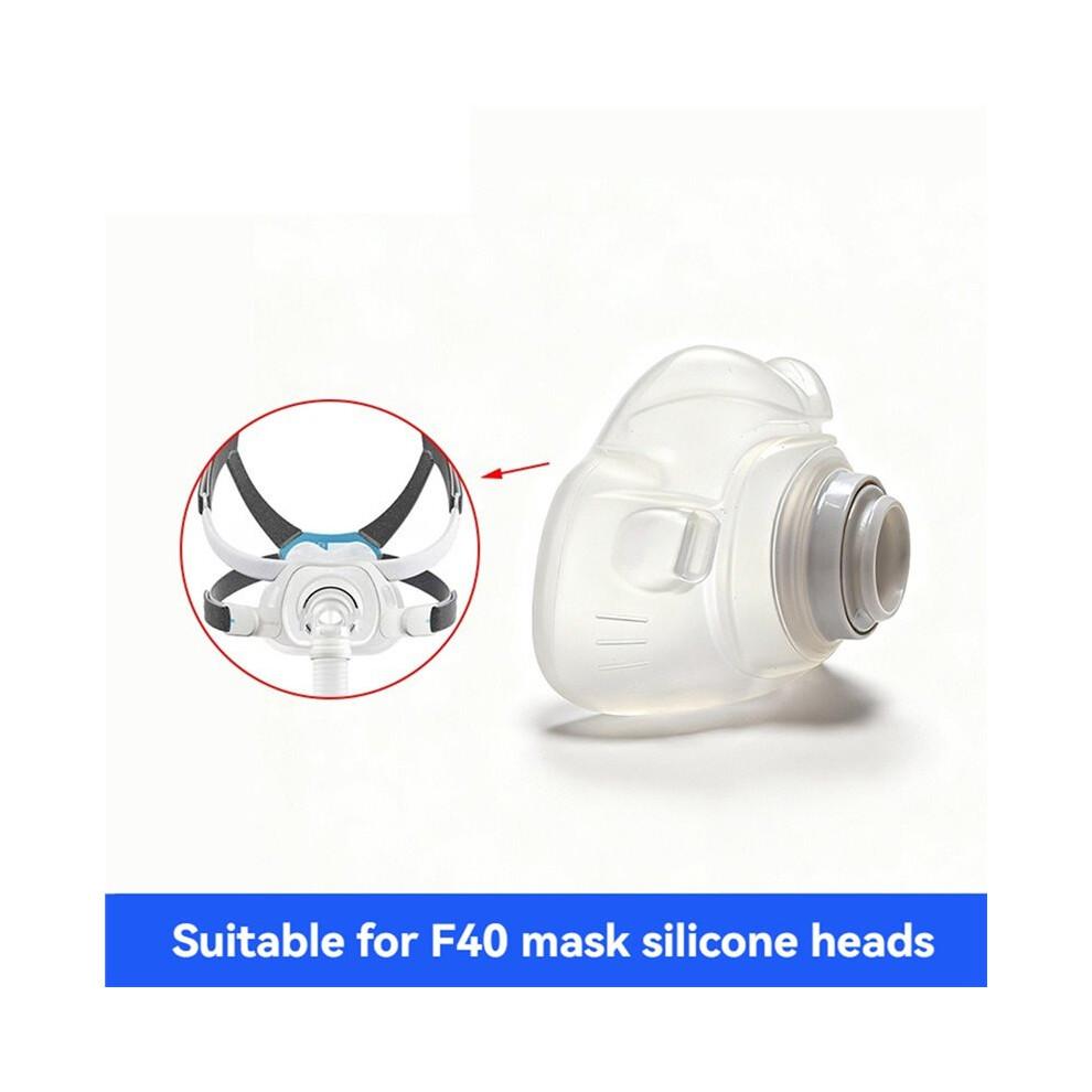 Replacement Cushion for  AirFit F40 Full Face Cushion Silicone Nose Tip Ventilator Mouth and Nose Mask Medium