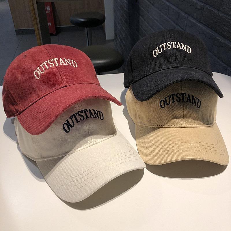 Wide Brim Baseball Cap Women'S Big Head Circumference Spring And Autumn Deep Top Big Face Showing Small Face Widening Deepening American Peaked Cap
