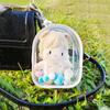 Clear Transparent Outdoor Bag 10cm Doll Doll Display Box New Style Storage Case  Garage Kits