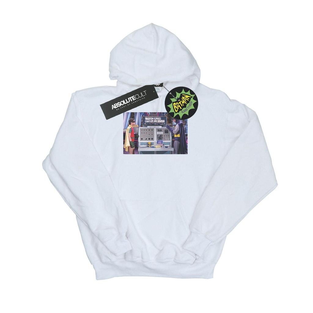 DC Comics Womens/Ladies Batman TV Series Batcomputer Hoodie