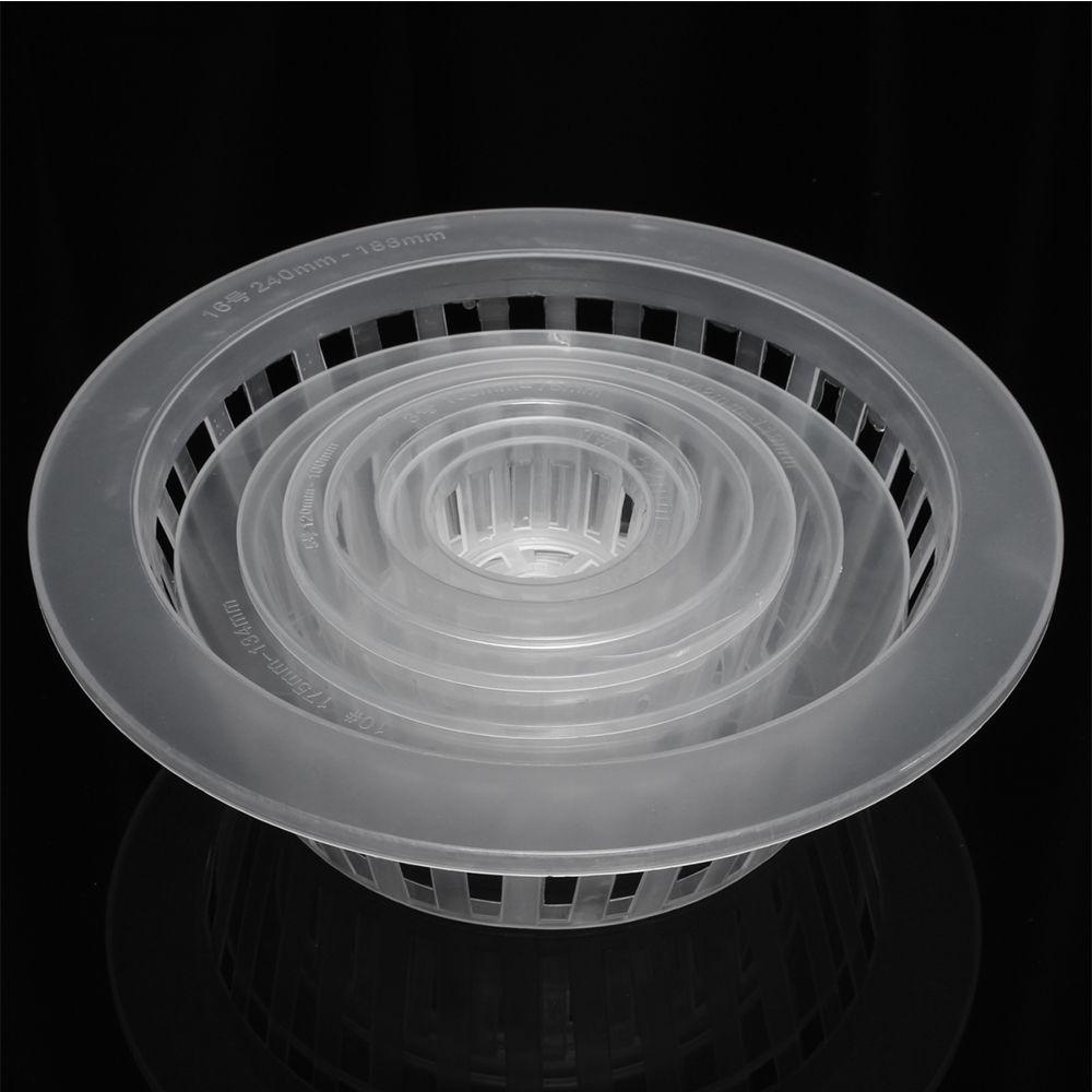 2Pcs Hot sell Aquarium Tray Plant Culture Basket Plastic Mesh Net Cloning Plants Growth