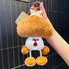 Screaming Carrots Jinnew Corn Cartoon Vegetables Pocket Wallet Plush Keychain