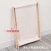 Wooden Folding Laundry Hamper Bathroom Home Storage Modern Minimalist Clothes Basket