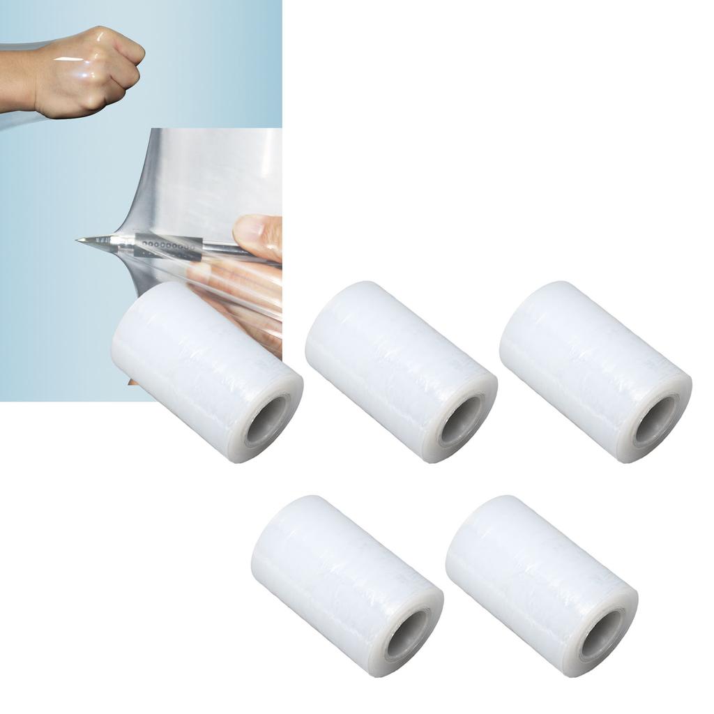 5 шт. лента для прививки садовых растений фруктовых деревьев питомник инструмент ПЭ растягивающаяся самоклеящаяся мембрана транс