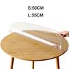 Waterproof Table Cover PVC Table Pad Dining Table Round Transparent Tablecloth  Household
