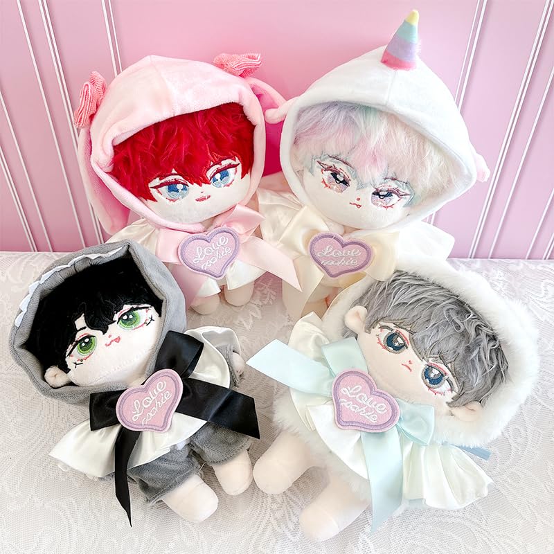 [Plush Clothing] Plush Bib [for 20cm] Light Blue g.triger G-Trigger Plush Toy, Oshinui Kigurumi [Used]