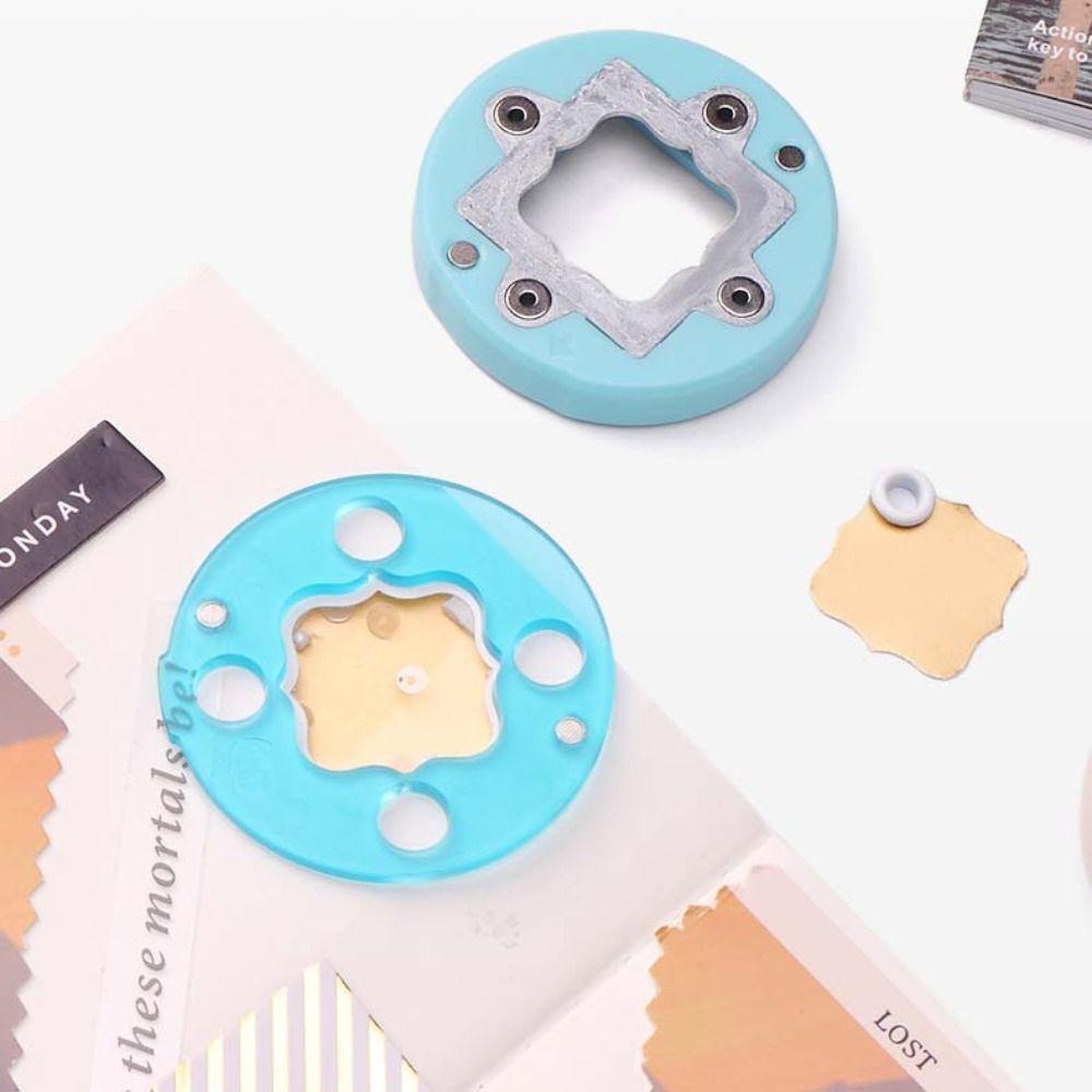 Paper Cutting Craft Hole Punch Maganetic Embossing Punches Paper Puncher Scrapbooking