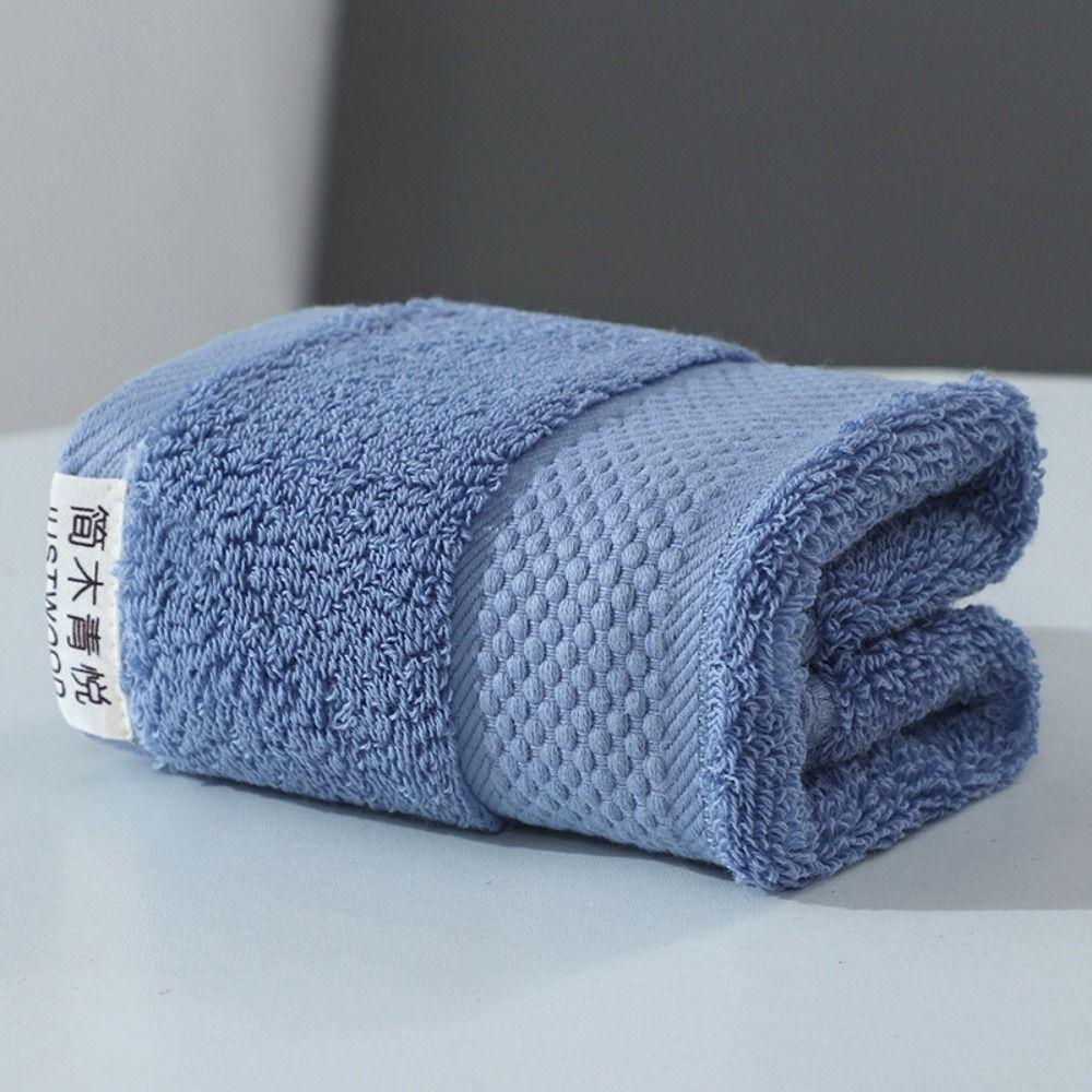 Thickened Shower Towel High Absorbent Cotton Towel Portable Face Towel Kids/Adults