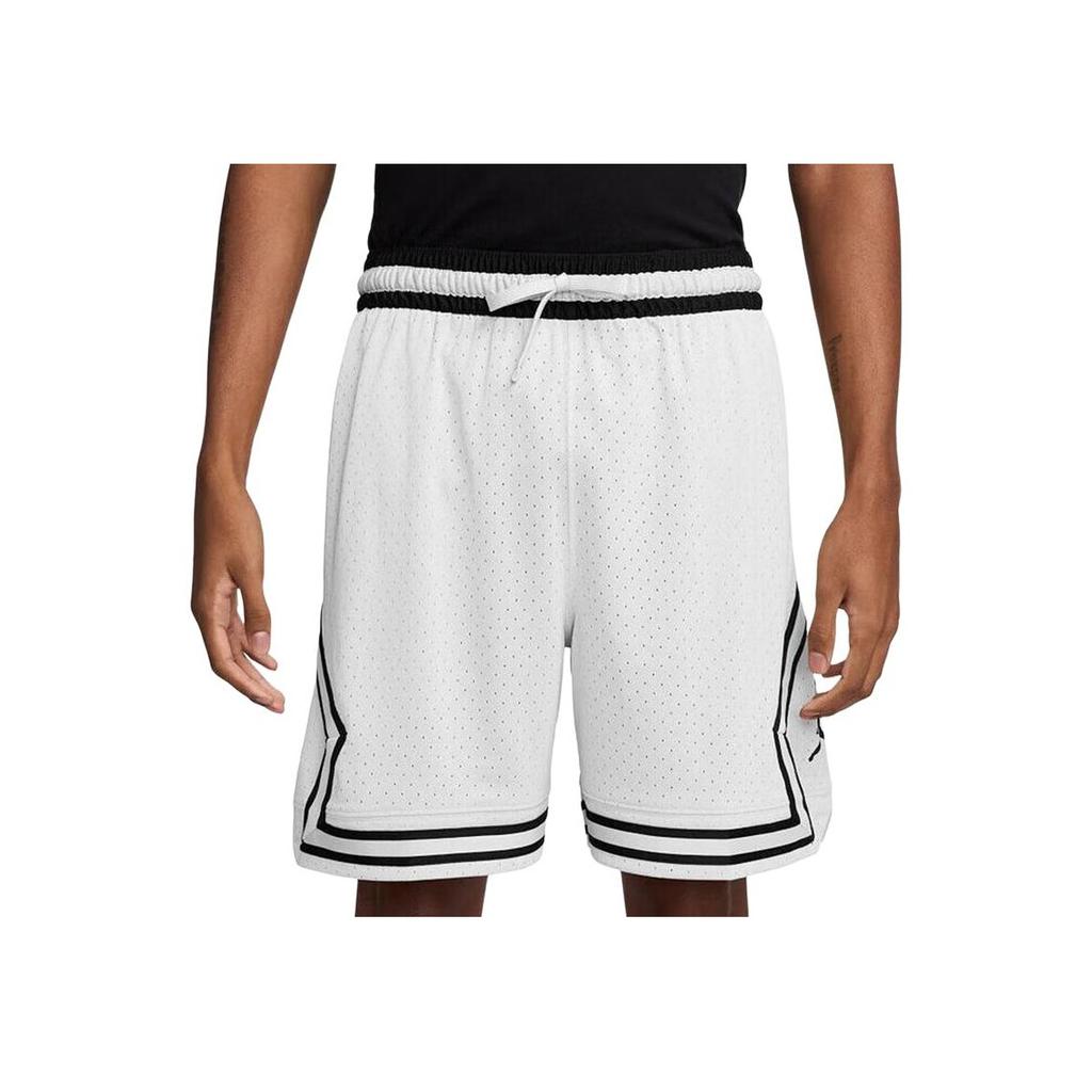 Jordan Dri-FIT Sport Diamond Фитнес Тренировки Бег Удобные Дышащие Стильные Спортивные Шорты Мужские шорты Белый HF9911100