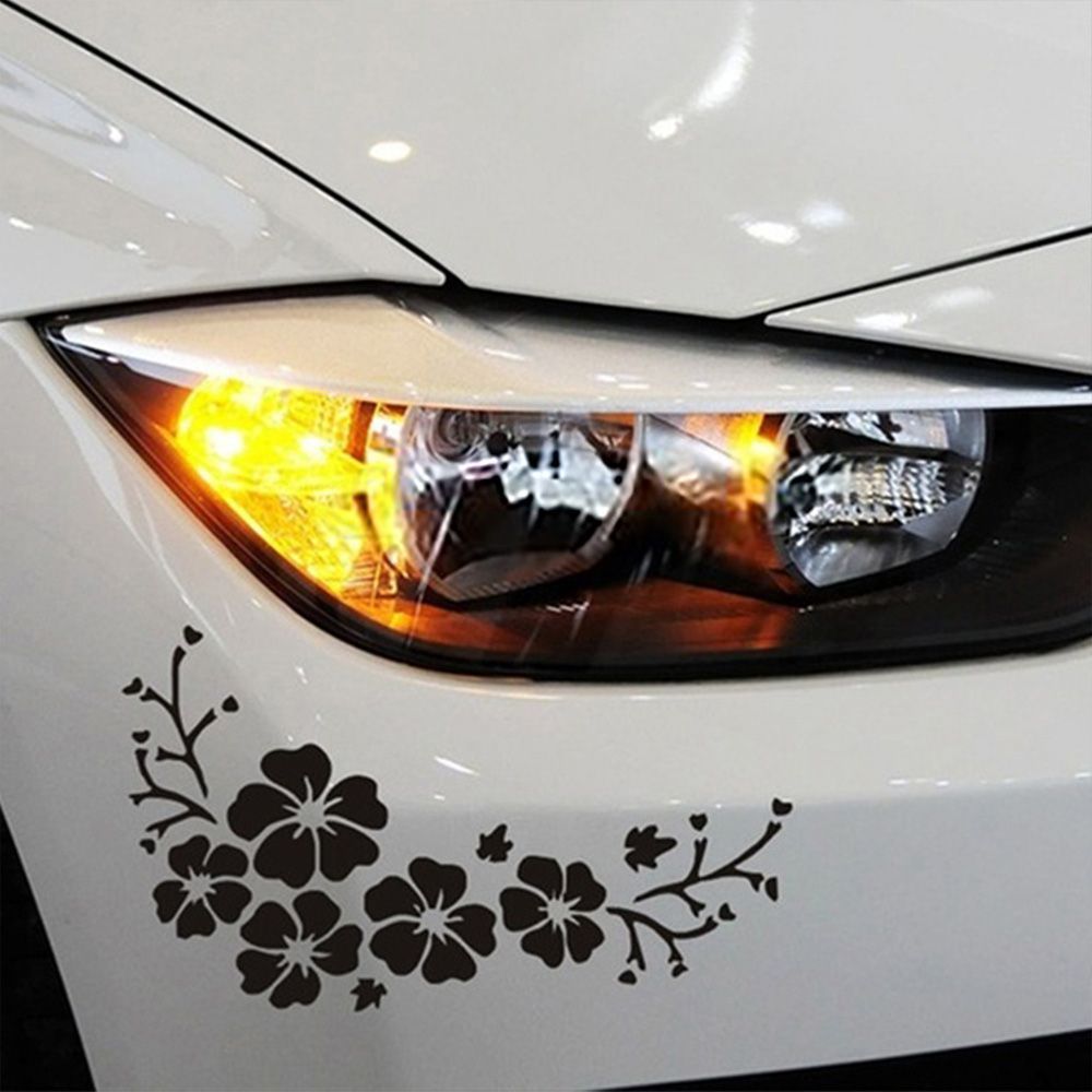 Beautiful Waterproof Car Decoration Auto Body Car Styling Flower Pattern Car Sticker Auto Decal