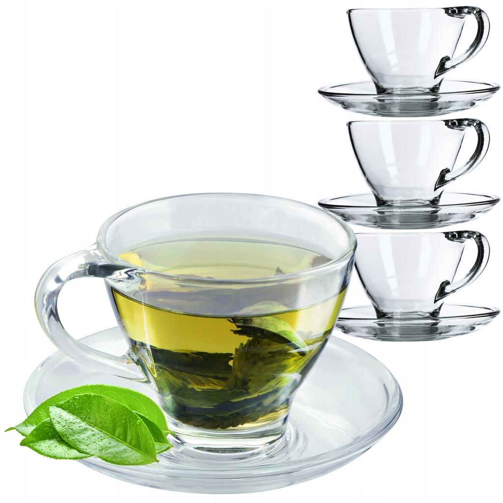 KADAX Cups With Saucers For Coffee Tea 200ml