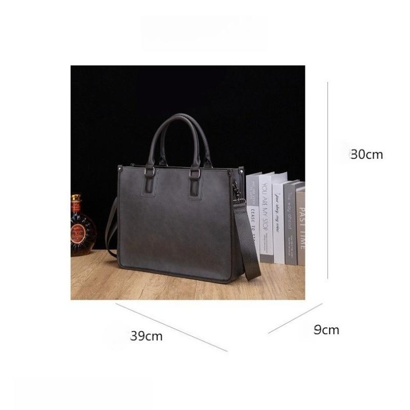 Мужская сумка через плечо Business Commuter Messenger Bag 14 дюймов Компьютерная сумка Швейный износостойкий портфель