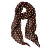 Dot Print Lady Neckerchief Decorative Chiffon Scarf Trendy Hair Band  For Spring Summer Autumn