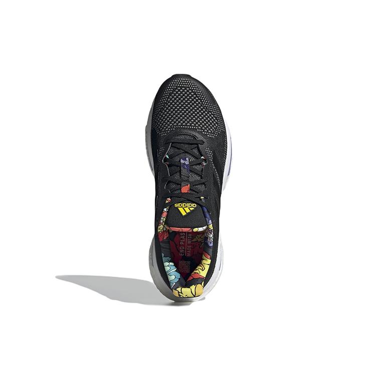 adidas Solarglide 5 Черный Солнечный Красный Фиолетовый GX5471