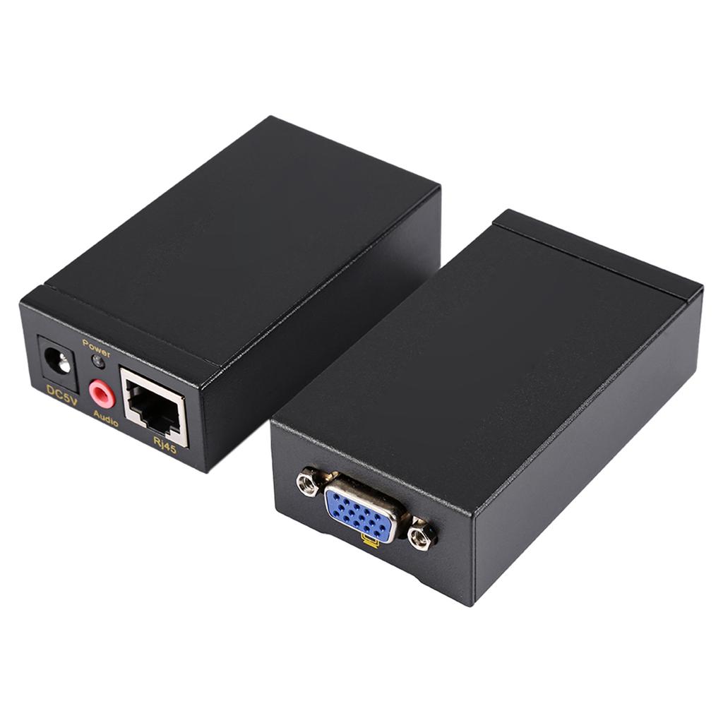 1080P 100M VGA SVGA Видео o Удлинитель Расширение через RJ45 CAT5e6 НОВЫЙ