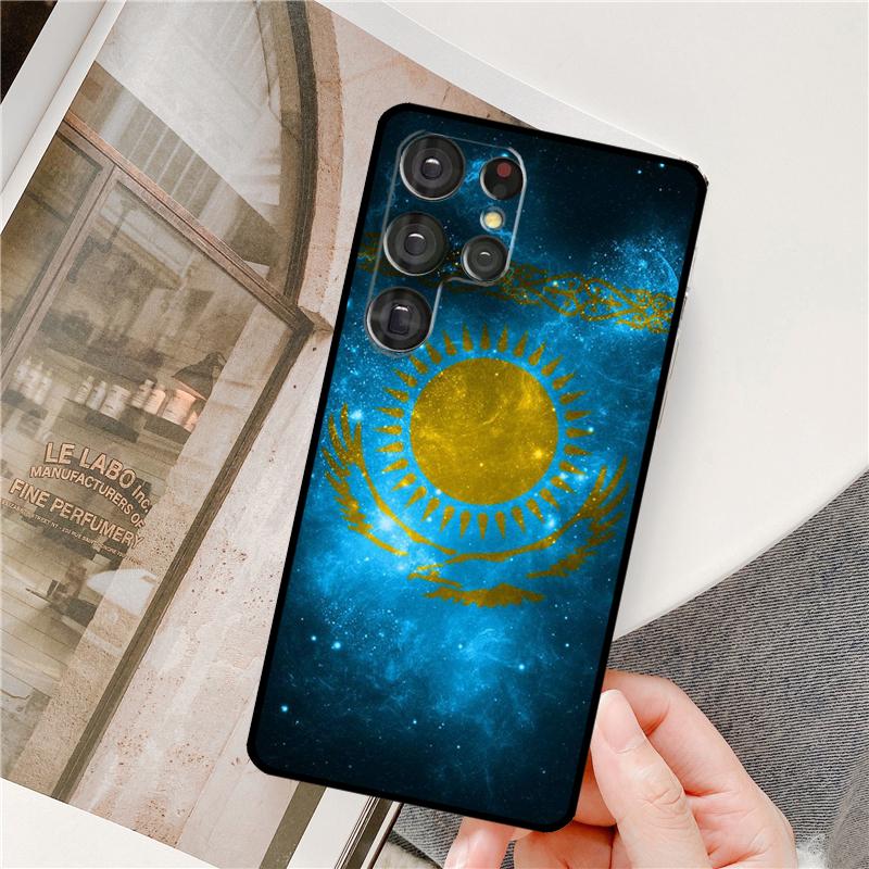 Флаг Казахстана Арт Чехлы Для Samsung Galaxy S23 S20 FE S21 Ultra Note 20 Note 10 S8 S9 S10 Plus S22 Ultra Чехол