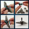 Спиннеры Cyclone Fidget со светящимся, прочным высокоскоростным бесшумным подшипником, спиннером для пальцев для взрослых и детей (Аксессуары «сделай сам» в комплекте)