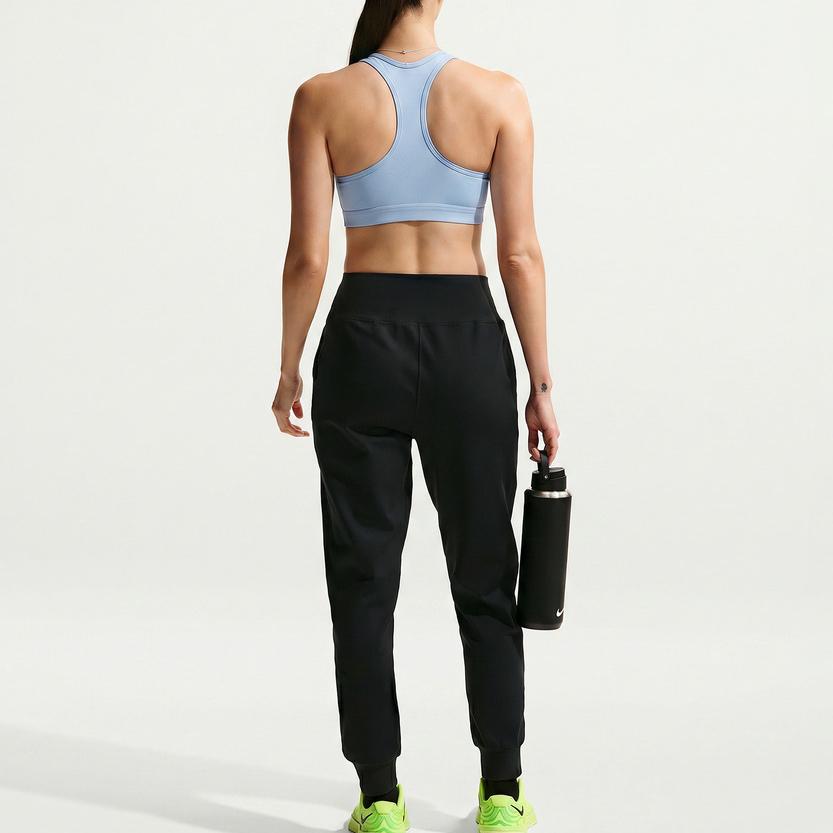 Nike Спортивный бюстгальтер Nike Swoosh со средней поддержкой, однотонный, удобный, женский, DX6822407