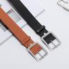 Hot Sell Men Waist Strap Belts Waist Belts Casual Waistband Square Pin Buckle Leather Dress Belt
