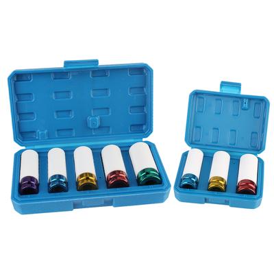 Ультратонкая удлиненная ударная головка, ударная втулка, набор винтовых головок, прочные втулки, 1 комплект, универсальная защита ведущего колеса из 3/5 шт.