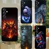 D-Dota 2 Крутой Чехол Для Телефона Для Samsung S25,S24,S21,S22,S23,S30,Ultra,S20,Plus,Fe,Lite,Note,10,9,5G Черный Чехол