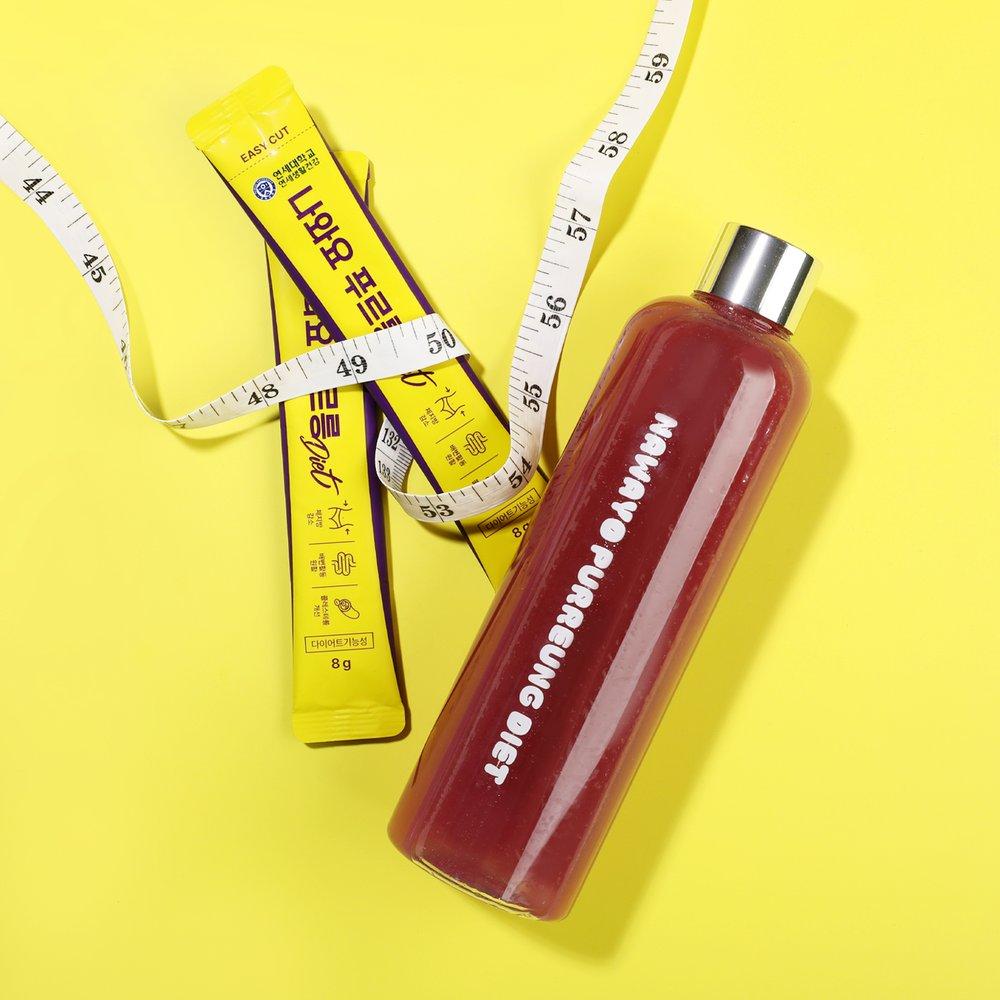 Yshealthd здесь Диета Purung 6 коробок Вкус сока пурунг, мягкое опорожнение кишечника, снижение жировых отложений, сокращение углеводов