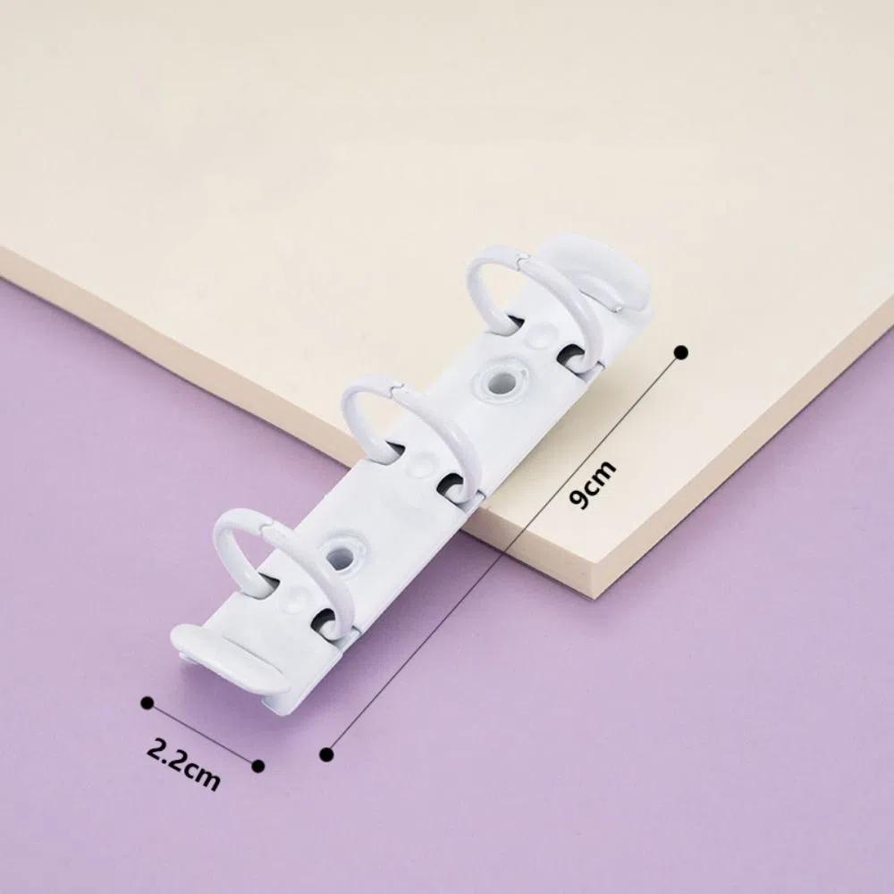 Сделай сам Металлические спиральные кольца Зажим для папки Съемные кольца для листов Блокнот Планировщик