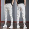 Men's Slim-Fit Quick-Dry Harem Sweatpants with Laces for Spring & Autumn