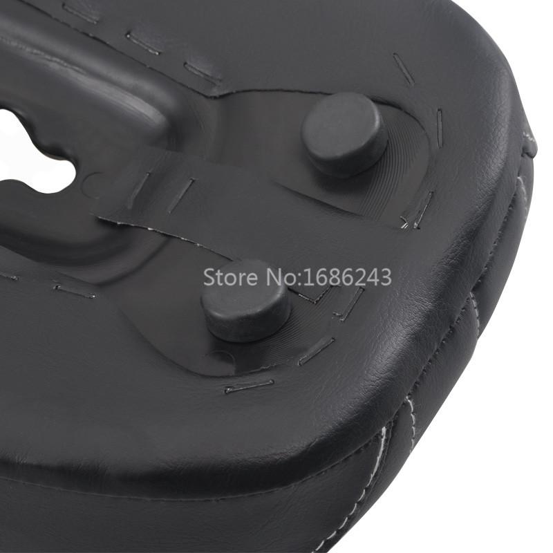 Motorcycle Accessories Rear Passenger Pillion Pad Seat PU Leather Black Brown For 2010-2015 Harley-Davidson Forty Eight XL1200X