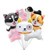 Dog Balloons, 7 Pcs Dog Birthday Balloons Decorations Set - Puppy Balloons, Paw Balloons Dog Bone Balloon for Birthday Party Decorations