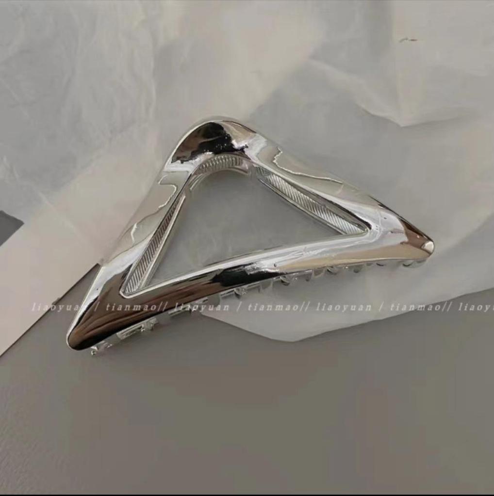 Премиальная металлическая заколка для волос «Акула» для женщин - Большая летняя заколка для волос, Уникальный дизайн