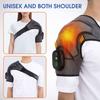 Joint Massager Vibration Arthritis Pain Relieft LED Smart Controller Adjustable Support Belt Electric Heating Shoulder Brace