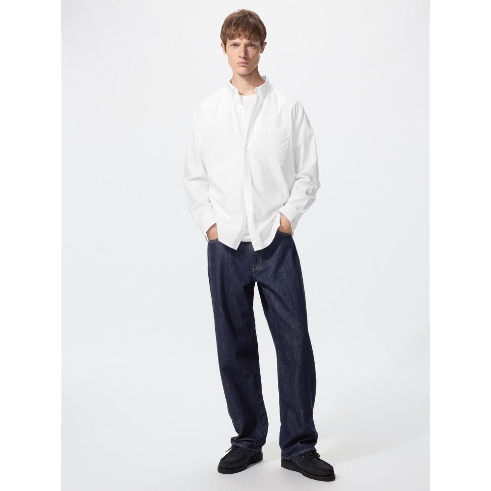 Uniqlo Широкая рубашка на пуговицах