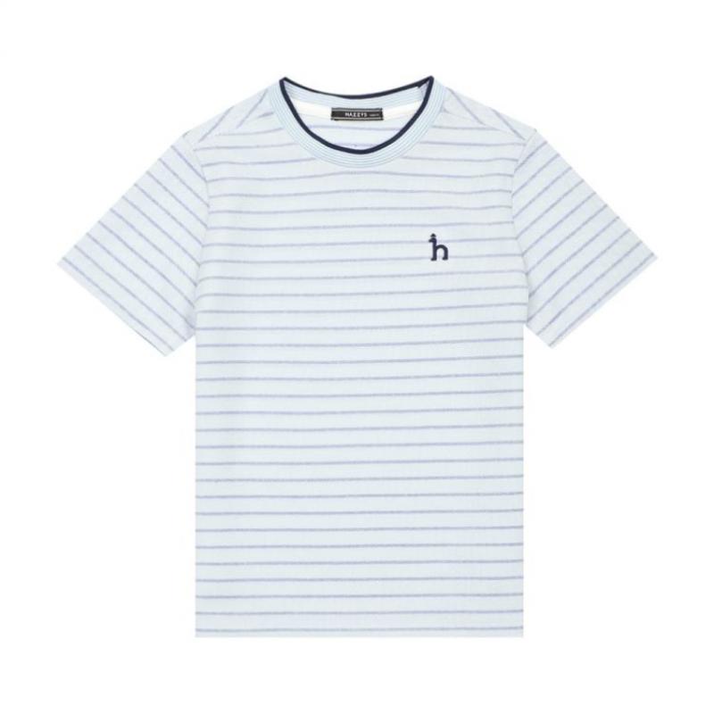 Hedge Kids Крутая вещь Льняная футболка в полоску Htm12tr13m Bu