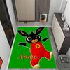 Friends Adventure Customized Name Floor Rug Office Rug Perfect for Game Room Bedrooms Living Rooms Study room Anti-slip Rug Anime Office Decor