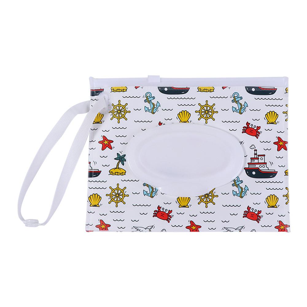 Легкий Милый Многоразовый Экологичный Многоразовый Портативный Чехол для Салфеток Коробка для Влажных Салфеток Контейнер для Салфеток Сумка для Влажных Салфеток