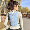 Hydration Backpack Multi-Pocket Water Backpack with Hydration Bladder Reflective Strip Hydration Pack for Hiking Running Cycling
