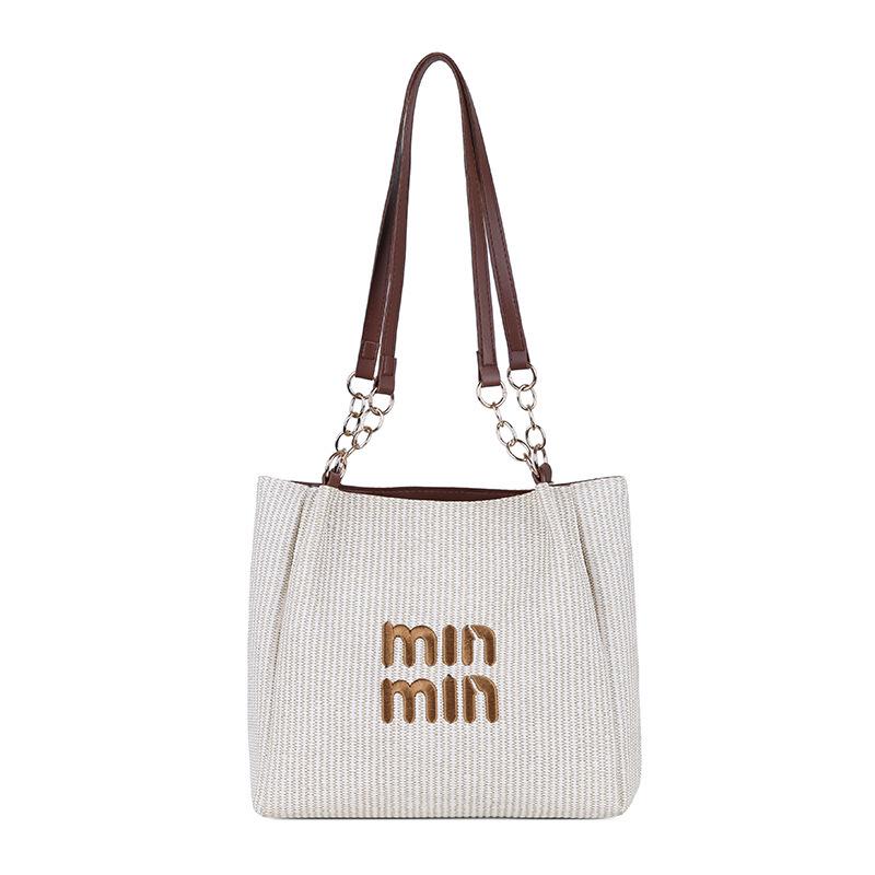 Minmin Текстурированная сумка кроссбоди подмышку на плечо - Женская трендовая сумка для通勤