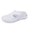 Men's Slippers Summer Soft Comfortable Home Slippers Breathable Anti-slip Women Sneakers Couple Flats Mules Shoes Big Size 48