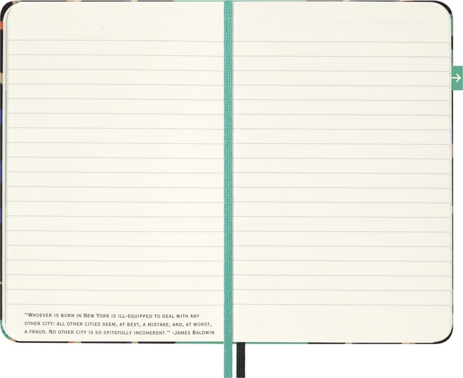 Блокнот Moleskine LUXE x Moleskine New York City, Твердая обложка, Карманный формат, В линейку, CNLCNY