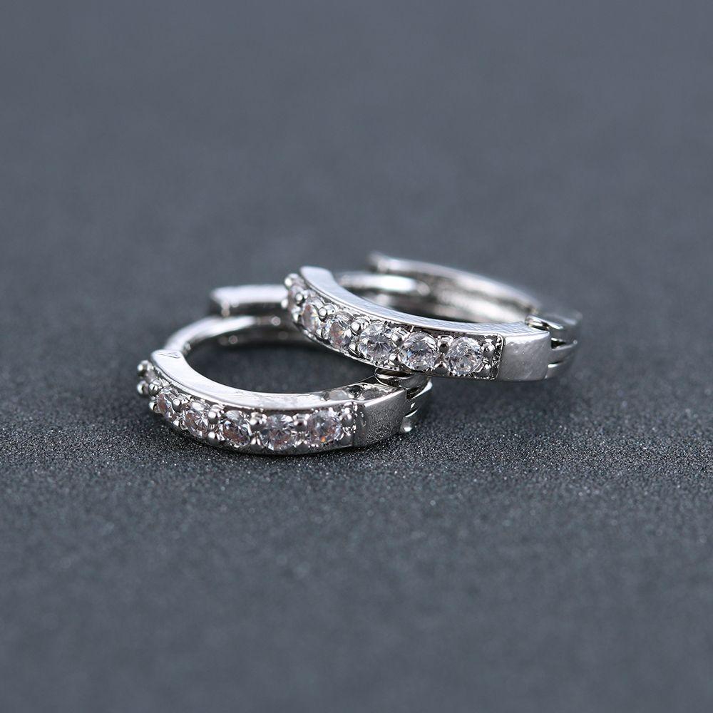 Daith Conch Snug Nose Ring CZ Ear Piercing Zircon Ear Stud Colorful CZ Earrings Cubic Zirconia